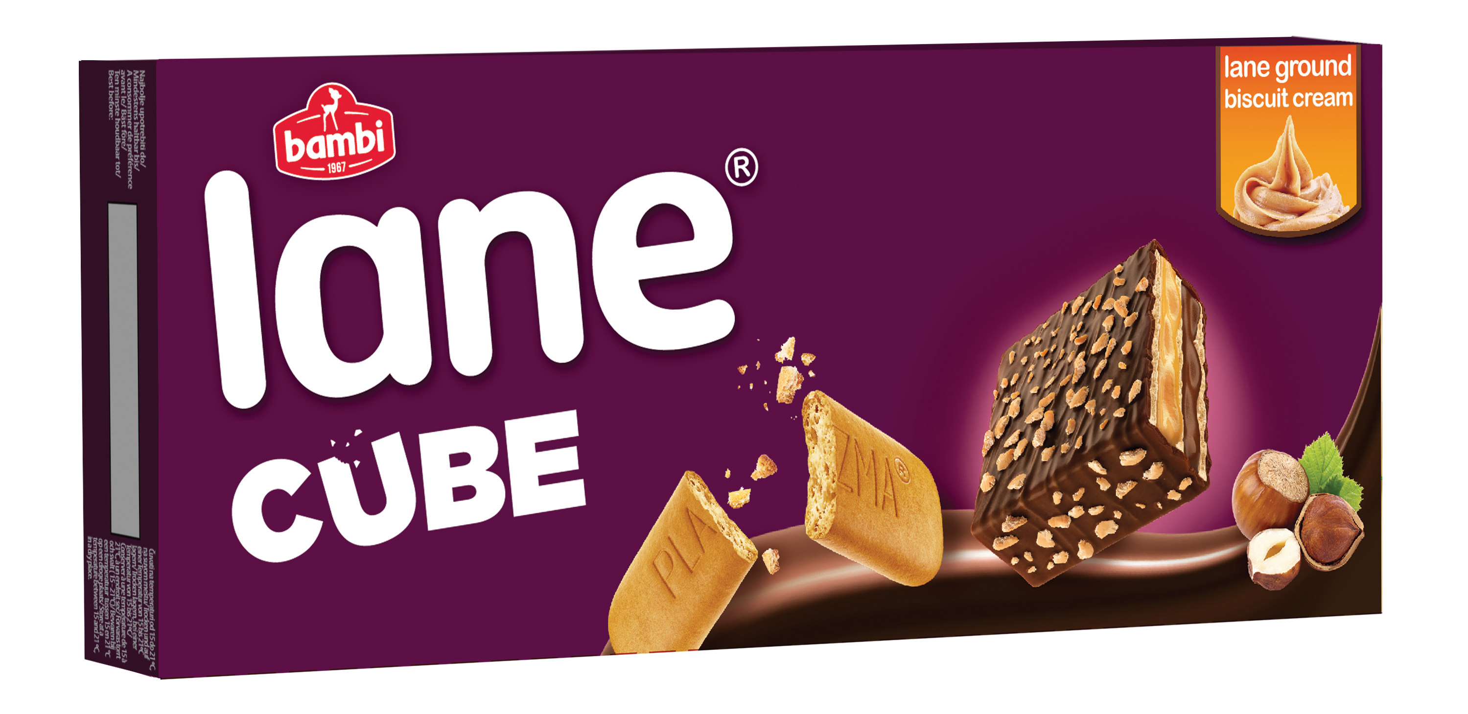 Lane cube chocolat au lait 135g